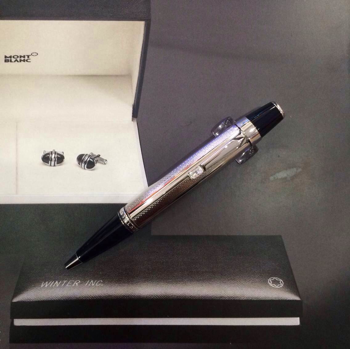 Buy Replica Mont Blanc Boheme Pen All Silver Ballpoint Pen